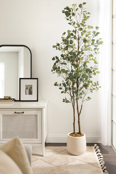Eudora Faux Eucalyptus Tree - Kate and Laurel