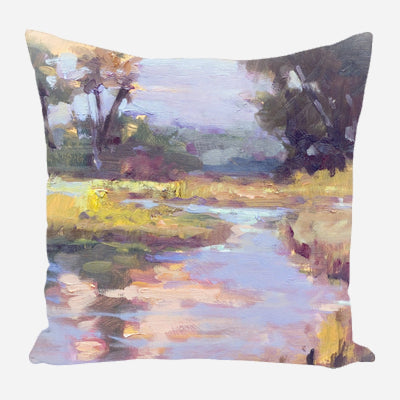 Dawn on the Marsh Pillow by John Beard Collection - main product image for Resin Society