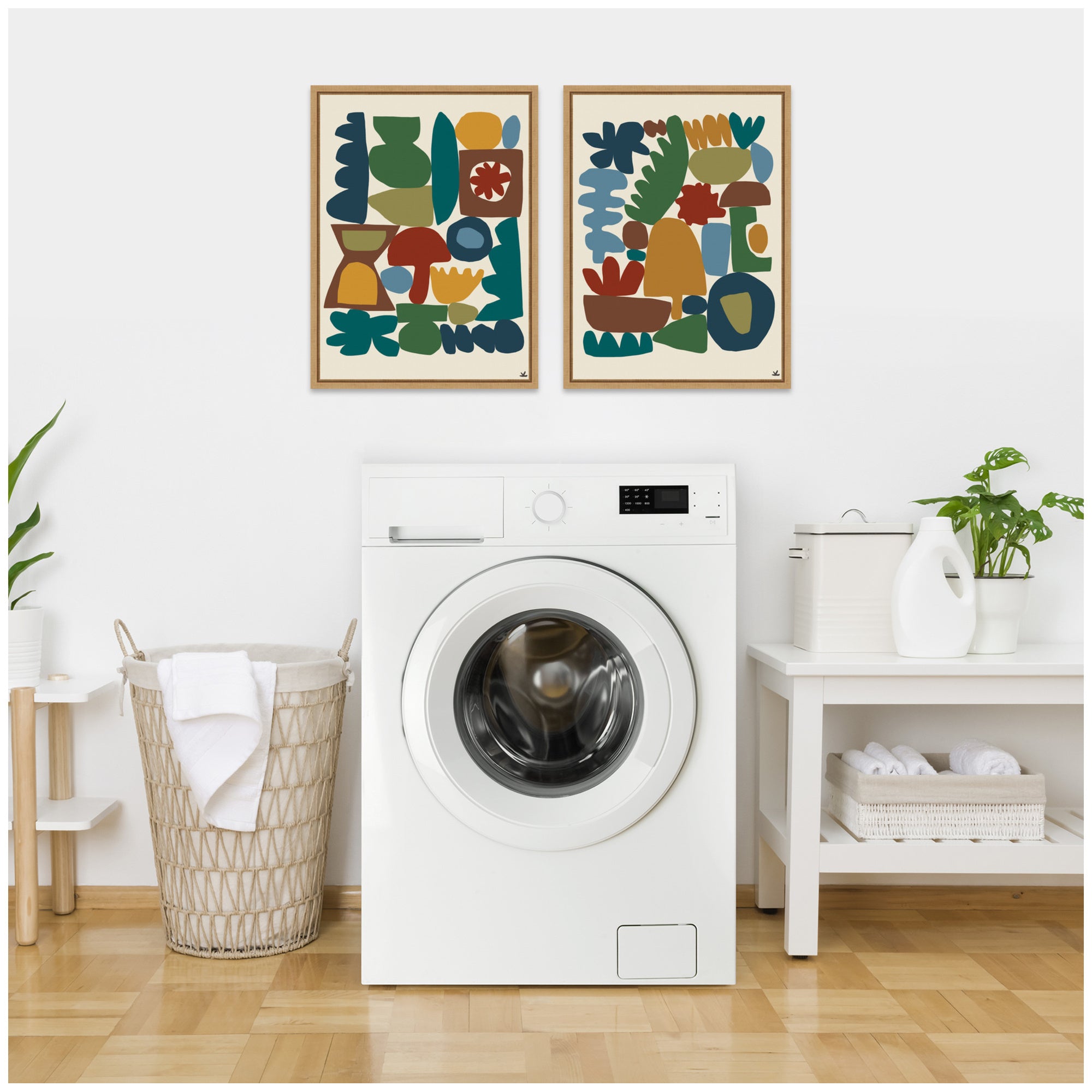 Garden Song 2 Piece Framed Canvas Wall Art Set by Kelly Knaga