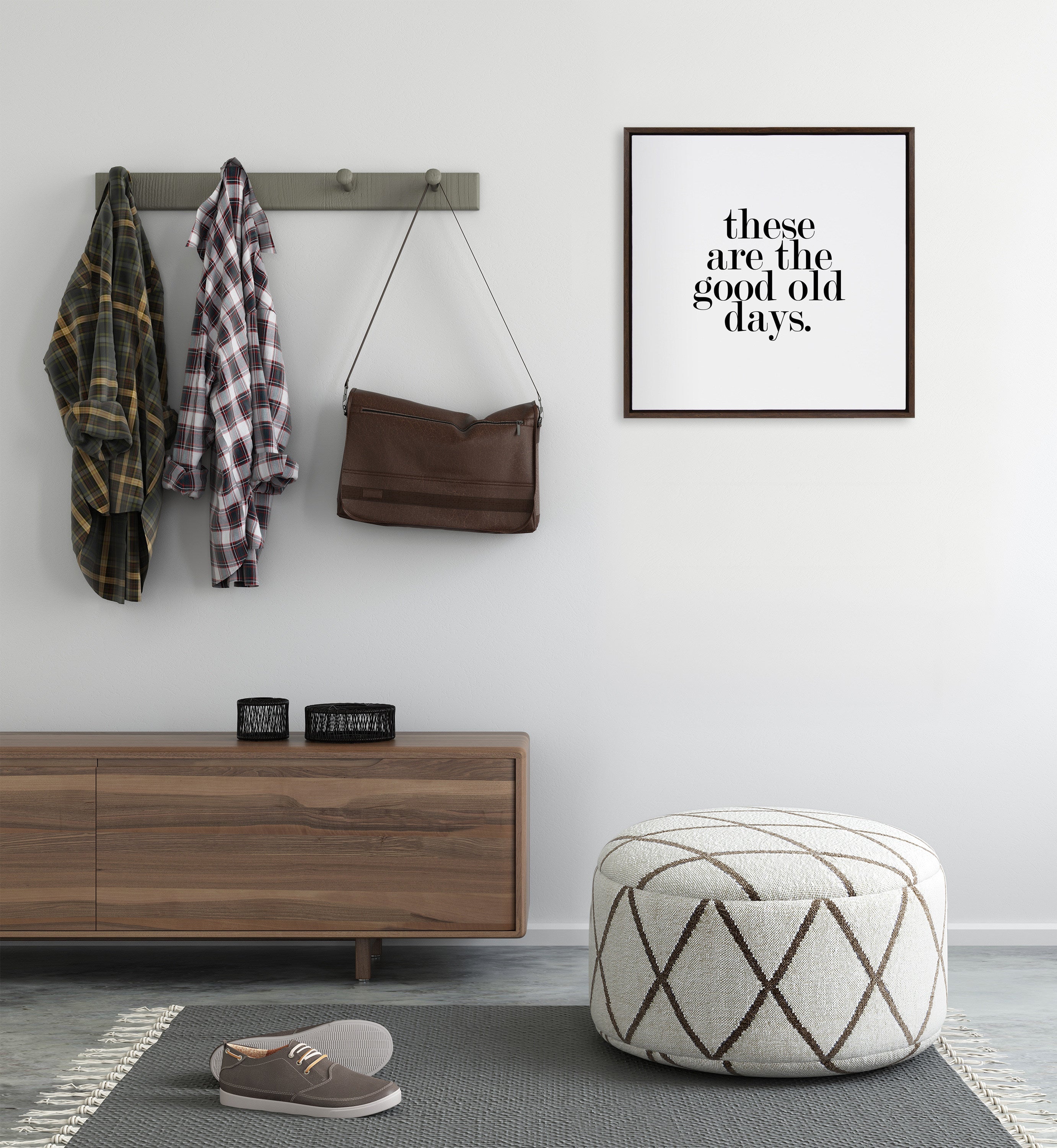 Sylvie Good Old Days Framed Canvas by kateandlaurel - product image 18 for Resin Society