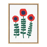 Sylvie Red Flowers Framed Canvas by kateandlaurel - product image 10 for Resin Society