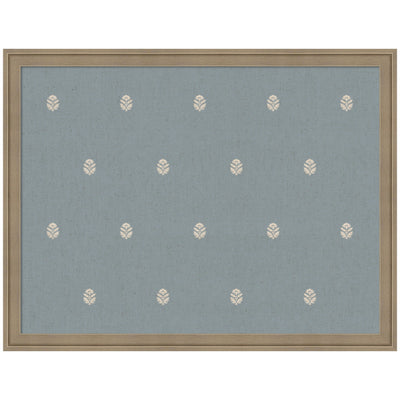 Pinboard Blue Botanical Block Print