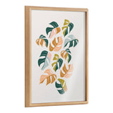 Blake Tropical Leaves 02 Framed Printed Glass by Alicia Schultz by kateandlaurel - product image 20 for Resin Society