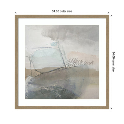 NC Wild Abstract by Nikki Chu Framed Wall Art Print