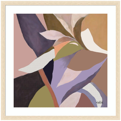 Framed Art Azure stems by Inkheart Designs