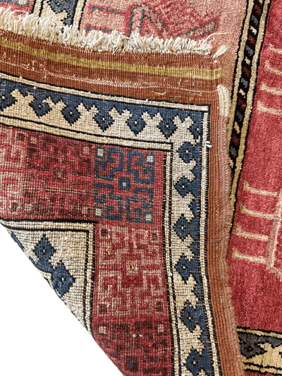 Decorative Silk Afghani Rug mid 20th Century 3’10”X5’10” by Rugistan - product image 8 for Resin Society