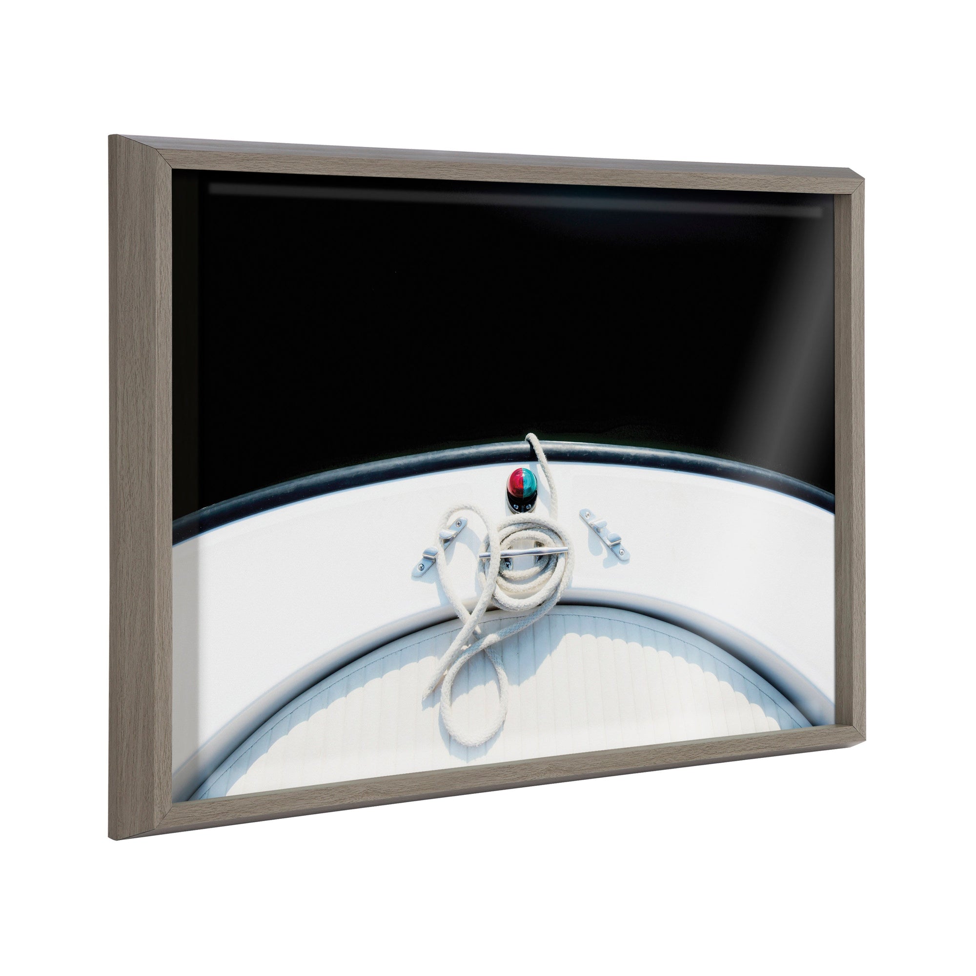 Blake Drifting Framed Printed Glass by Alicia Abla by kateandlaurel - main product image for Resin Society