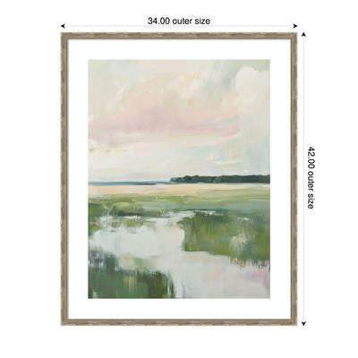 Framed Art Pastel Horizon I by Amy Lighthall