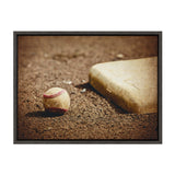 Sylvie Ball And Home Plate Framed Canvas by kateandlaurel - product image 9 for Resin Society