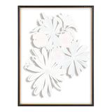 Blake Flowers on Glass 2 Whole Flowers Framed Printed Art by kateandlaurel - product image 18 for Resin Society