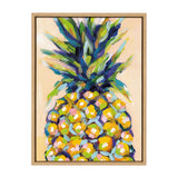 Sylvie Pineapple Study No 2 Framed Canvas by Rachel Christopoulos by kateandlaurel - product image 14 for Resin Society