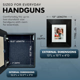Hidden Gun Safe Picture Frame by Bellewood Designs - product image 6 for Resin Society