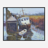 Dingy Artist Enhanced Canvas Print by John Beard Collection - product image 5 for Resin Society