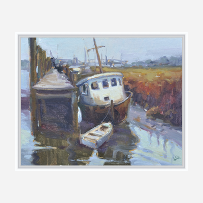Dingy Artist Enhanced Canvas Print by John Beard Collection - product image 6 for Resin Society