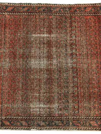 Distressed Persian Paisley Rug 3’8” x 5’2”
