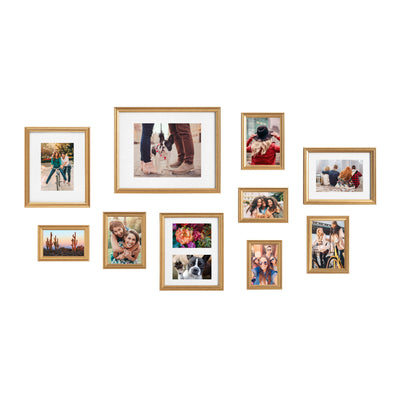 Adlynn Glam Wall Picture Frame Set by kateandlaurel - main product image for Resin Society