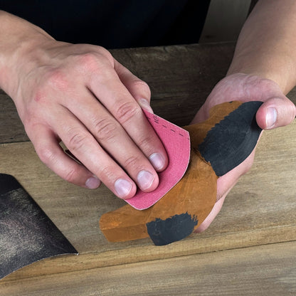 DIY Horse Wood Carving and Painting Kit with carving knife, wooden horse blank, paints, and brushes