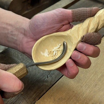 DIY Spoon Carving Kit for Beginners with Hook Knife and Whittling Tools