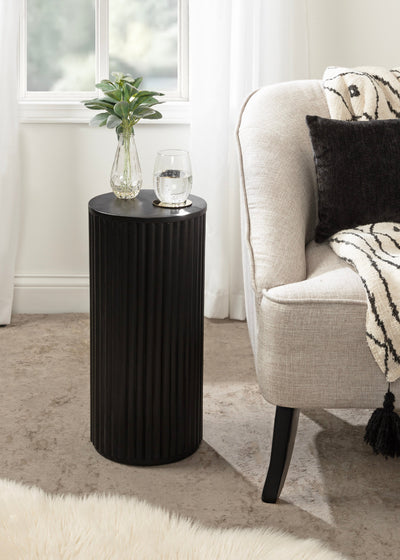 Reid Wood Drink Table