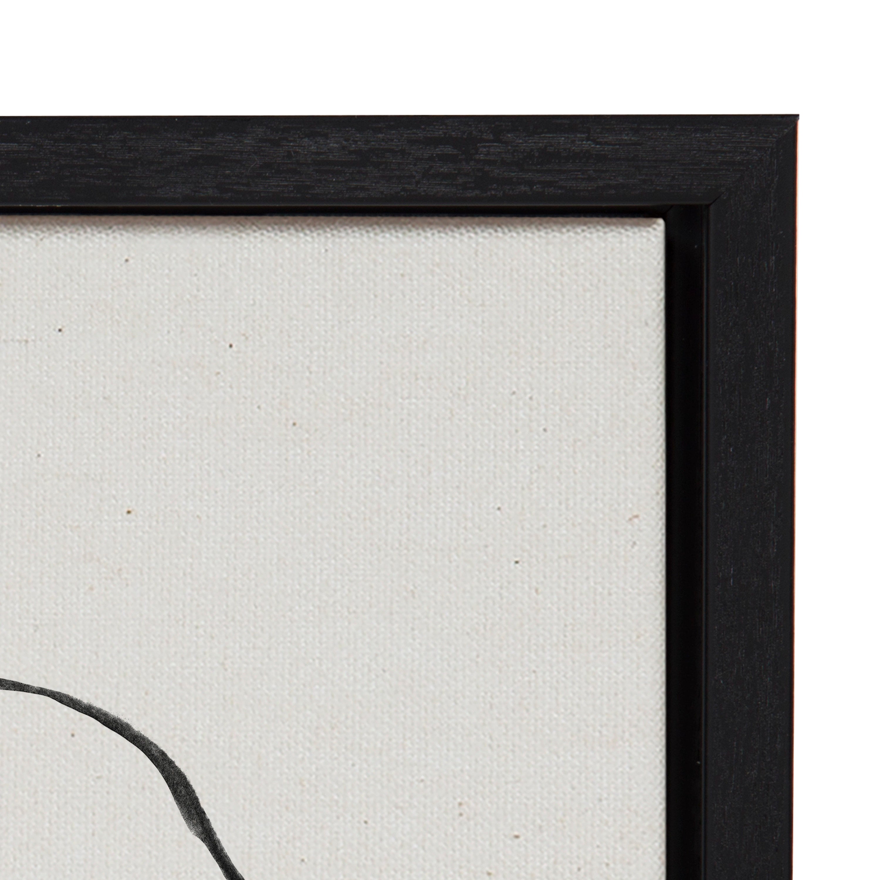 Sylvie Going in Circles Framed Textured Canvas Set by kateandlaurel - product image 20 for Resin Society