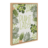 Sylvie Plant Lady Framed Canvas by Jenn Van Wyk of Jenn Pens it All by kateandlaurel - product image 2 for Resin Society