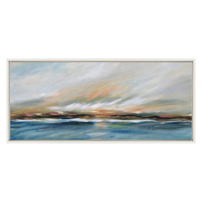 Sylvie Sunday Morning Framed Canvas by Mary Sparrow by kateandlaurel - product image 2 for Resin Society