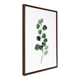 Sylvie Eucalyptus 3b Framed Canvas by kateandlaurel - main product image for Resin Society