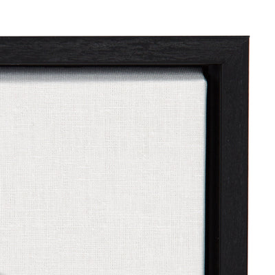 Sylvie Horizontal Golf Ball Portrait Framed Canvas, Black 18x24 by kateandlaurel - product image 3 for Resin Society