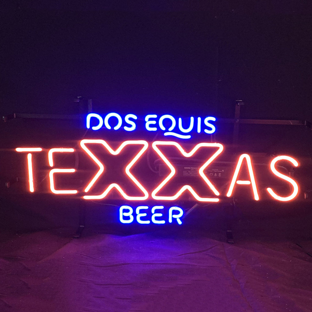 Dos Equis Texxas Beer Neon Signs Light by Neon Signs Land - main product image for Resin Society