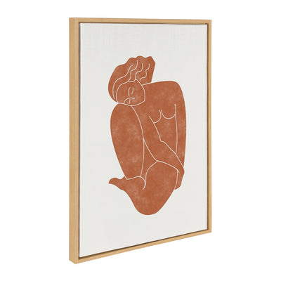 Sylvie Figurine Framed Canvas by kateandlaurel - product image 11 for Resin Society