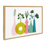Sylvie Plant Play Framed Canvas by kateandlaurel - product image 2 for Resin Society
