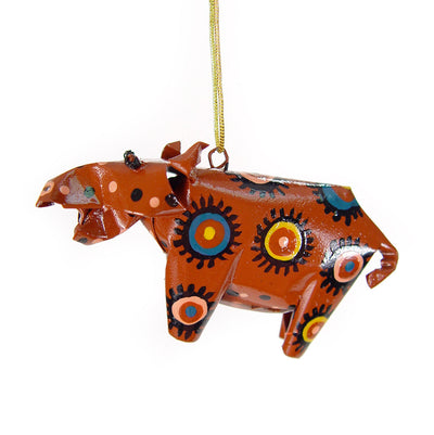 Hippo Ornament by Mbare Ltd - main product image for Resin Society