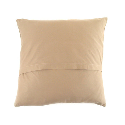 Beige and White Hand Embroidered Pillow Cover by Mbare Ltd - product image 6 for Resin Society