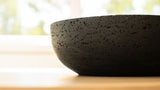 Travertine and Lava Rock Fruit Bowl