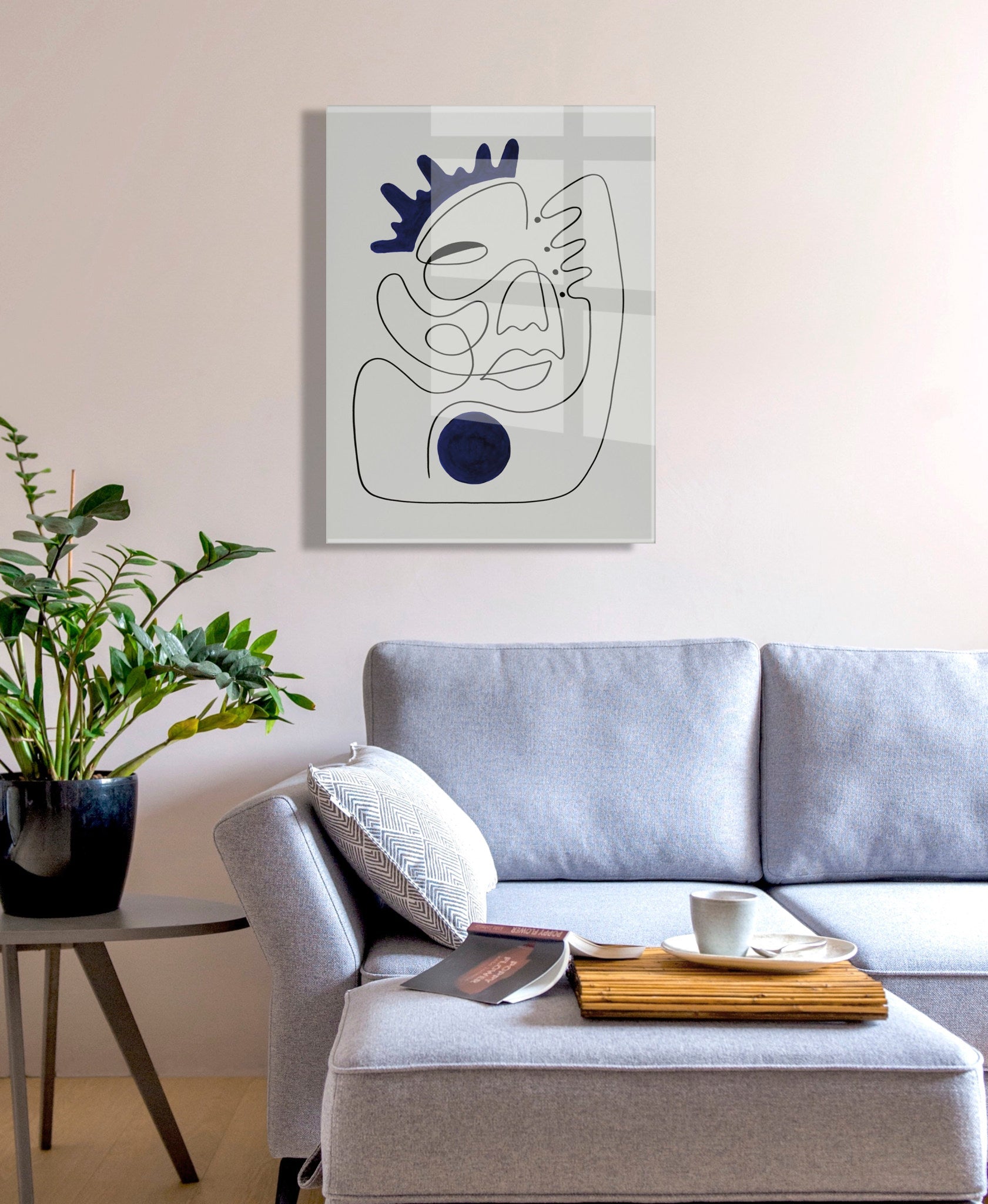El Ray Floating Acrylic Art by kateandlaurel - product image 9 for Resin Society