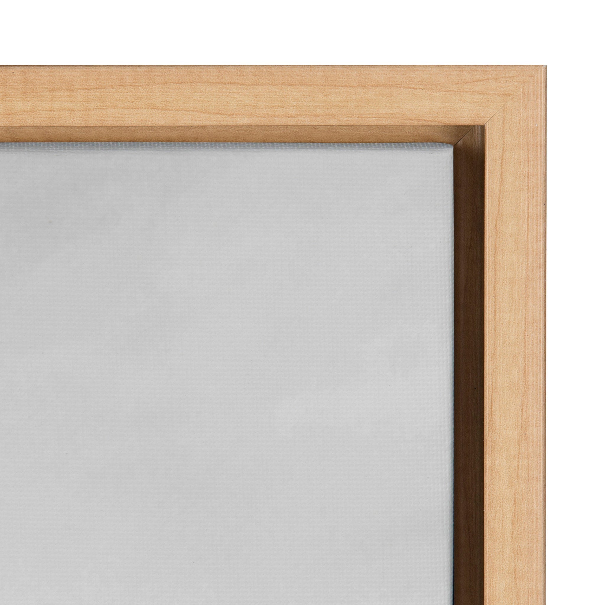 Sylvie Coastal Coconut Palm Tree Beach BW Framed Canvas Set by The by kateandlaurel - product image 3 for Resin Society