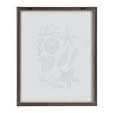 Blake Seashells Black Framed Printed Glass by Cat Coquillette by kateandlaurel - product image 4 for Resin Society