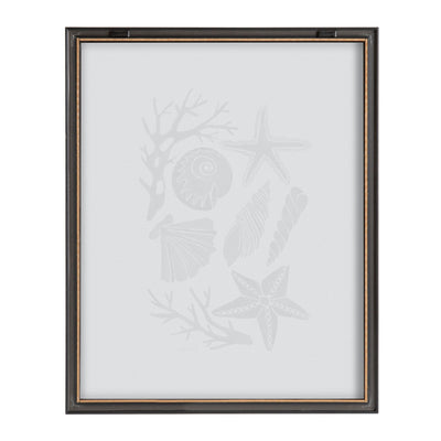 Blake Seashells Black Framed Printed Glass by Cat Coquillette by kateandlaurel - product image 4 for Resin Society
