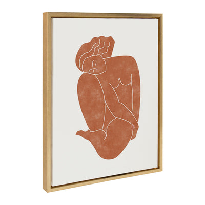 Sylvie Figurine Framed Canvas by kateandlaurel - product image 12 for Resin Society