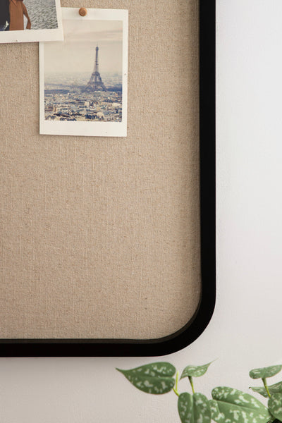 Hutton Wood Framed Fabric Pinboard by kateandlaurel - product image 10 for Resin Society