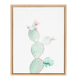 Sylvie Prickly Pear Framed Canvas by Simon Te Tai by kateandlaurel - product image 7 for Resin Society
