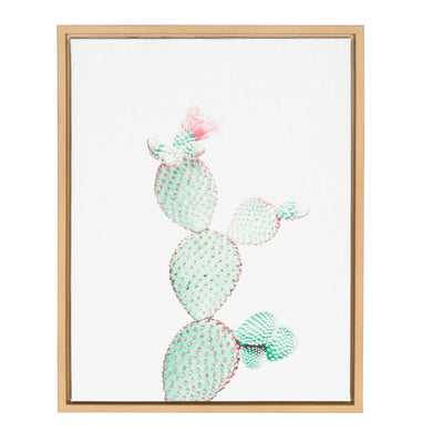 Sylvie Prickly Pear Framed Canvas by Simon Te Tai by kateandlaurel - product image 7 for Resin Society