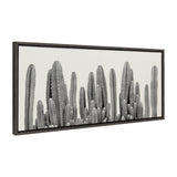 Sylvie Looking Sharp Cactus Garden Framed Canvas by The Creative Bunch by kateandlaurel - product image 2 for Resin Society