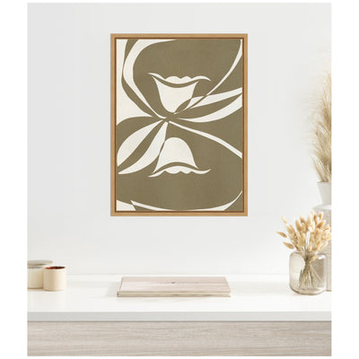 Sylvie Bound by Beauty 2 Framed Canvas by Shatha Al Dafai