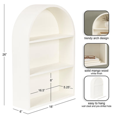 Arcott Arch Wall Shelf by kateandlaurel