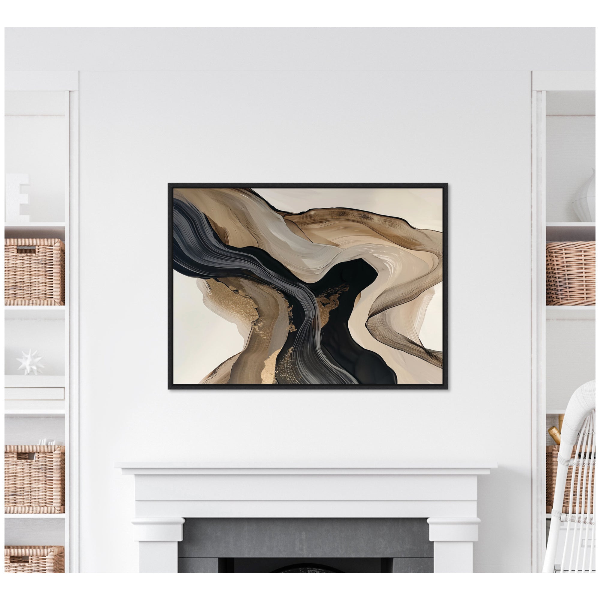 Sylvie Abstract Dream II Framed Canvas by Amy Lighthall