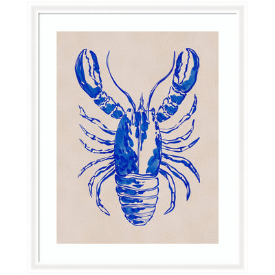 Framed Art Lobster by Nikita Jariwala