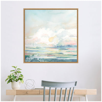 Sylvie Stillness Framed Canvas by Julie Maida
