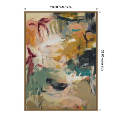 Painted Storm No.
2 by Amy Lighthall Framed Canvas Wall Art Print