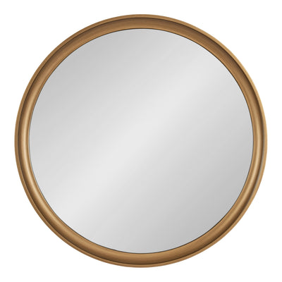Hatherleigh Round Wood Wall Mirror
